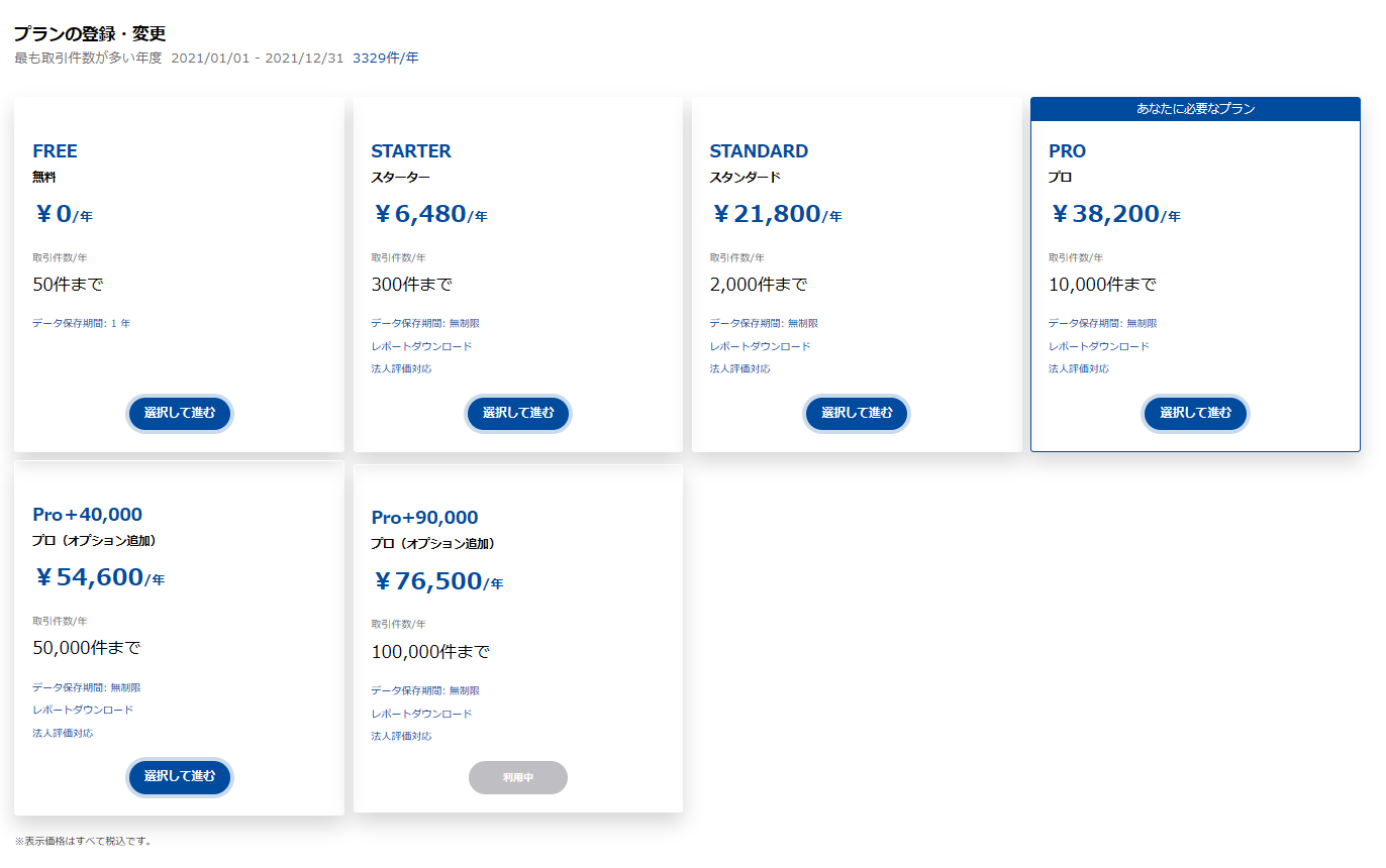 AI確定申告レポート」機能の料金プラン – サポート｜ZEIbit.AI byGMO